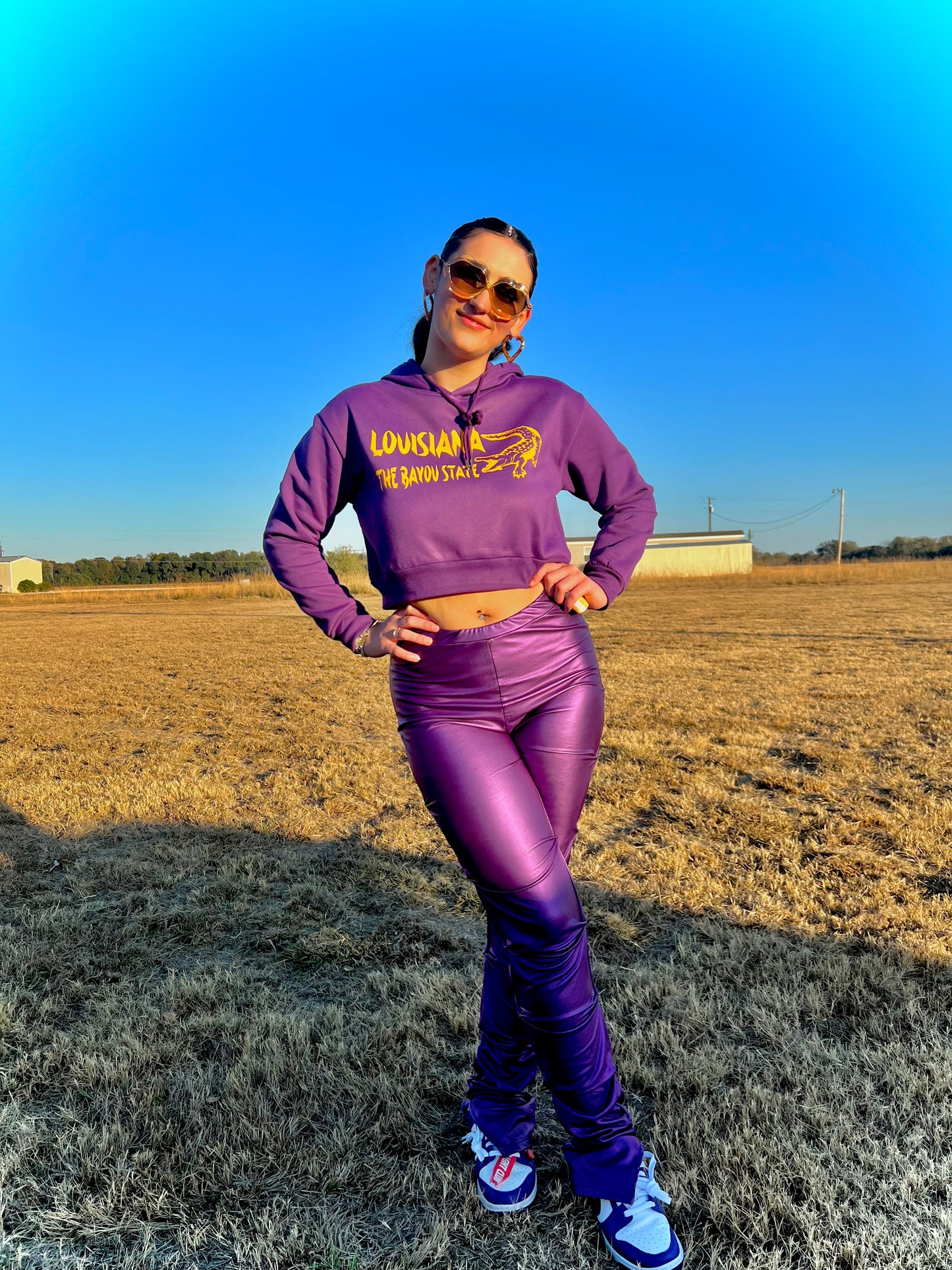 Bayou Allure: Louisiana Gator Hoodie
