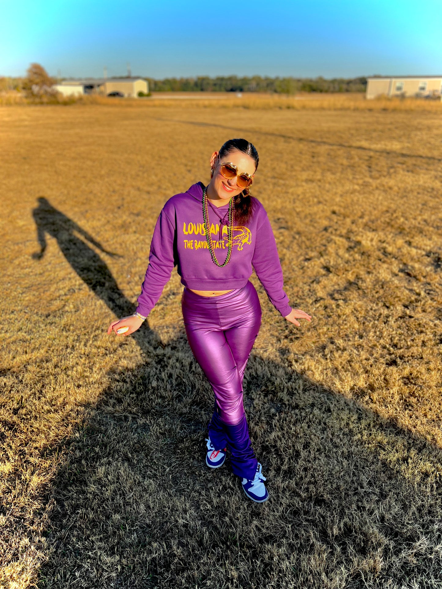 Bayou Allure: Louisiana Gator Hoodie